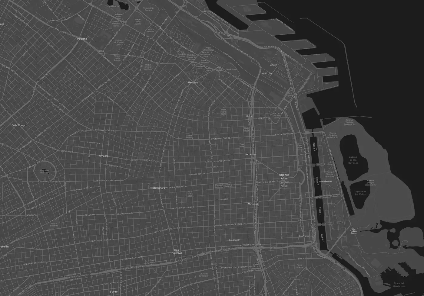 Mapa de Buenos Aires