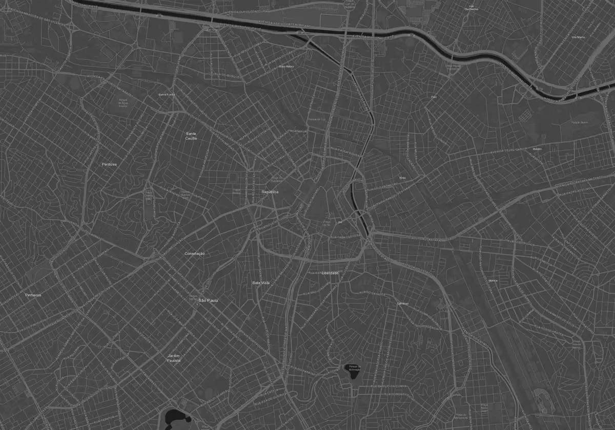 Mapa de São Paulo